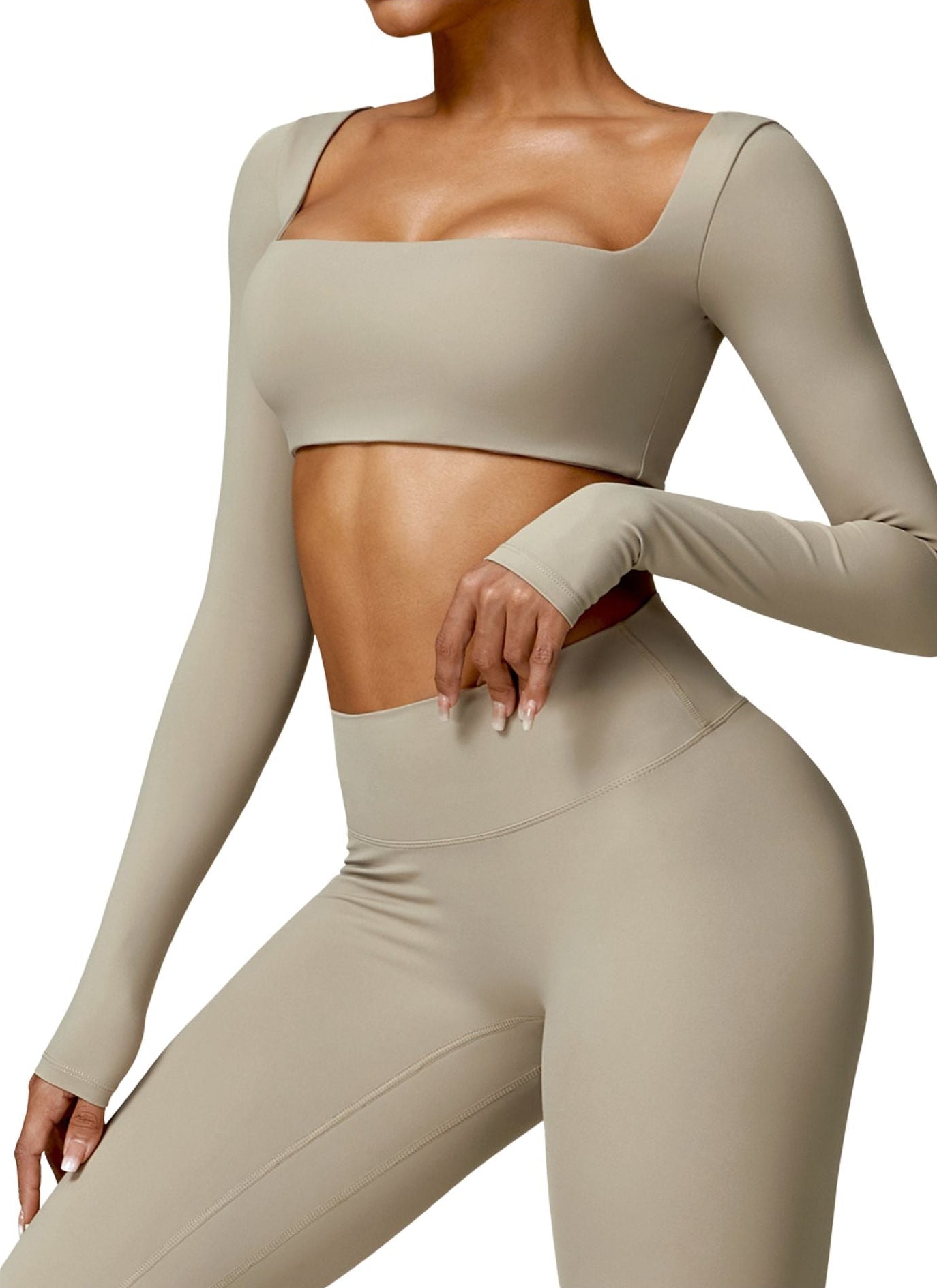 COMFIDELLE® Seamless Long-Sleeve Active Set