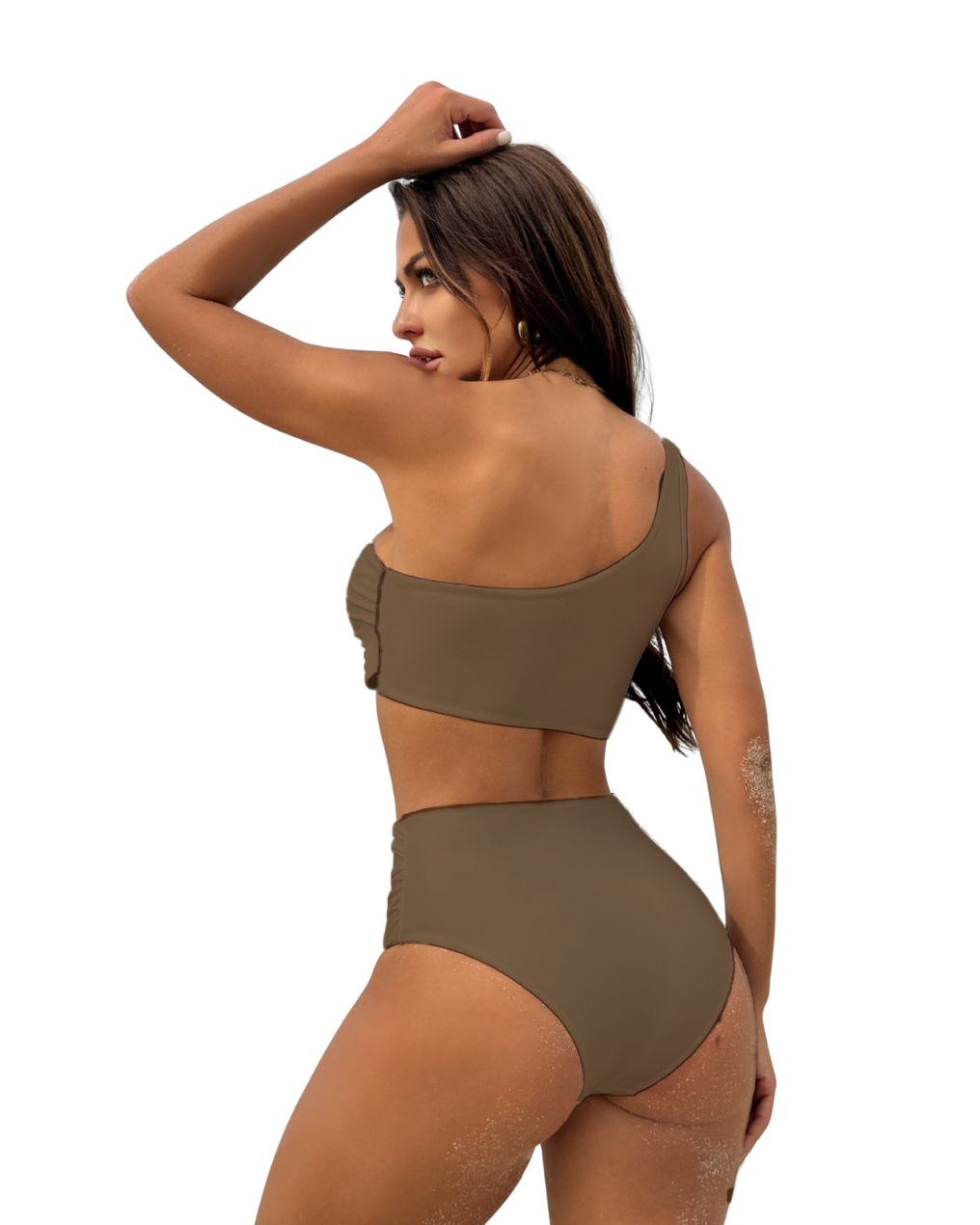 COMFIDELLE® High-Waist Brazilian Bikini Set