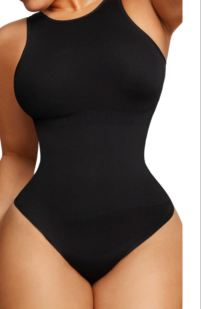 COMFIDELLE® Crew Neck Racerback Bodysuit