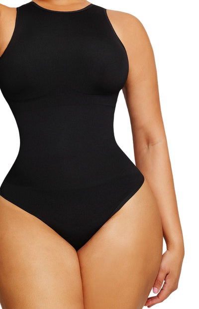 COMFIDELLE® Crew Neck Racerback Bodysuit