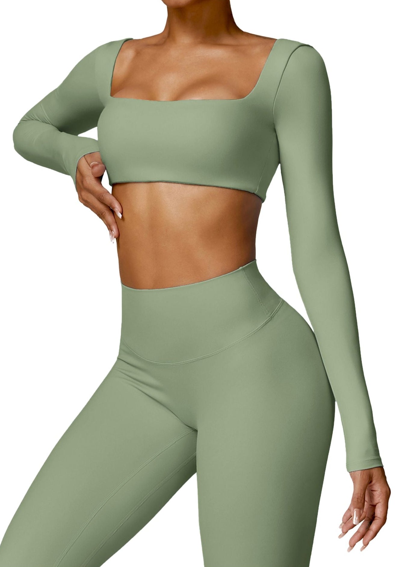 COMFIDELLE® Seamless Long-Sleeve Active Set