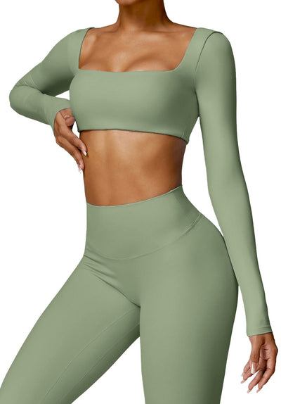 COMFIDELLE® Seamless Long-Sleeve Active Set