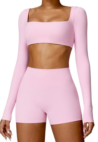 COMFIDELLE® Seamless Long-Sleeve Active Set