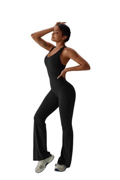 COMFIDELLE® Seamless Yoga Flared Jumpsuit