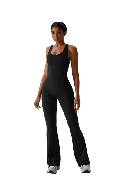 COMFIDELLE® Seamless Yoga Flared Jumpsuit