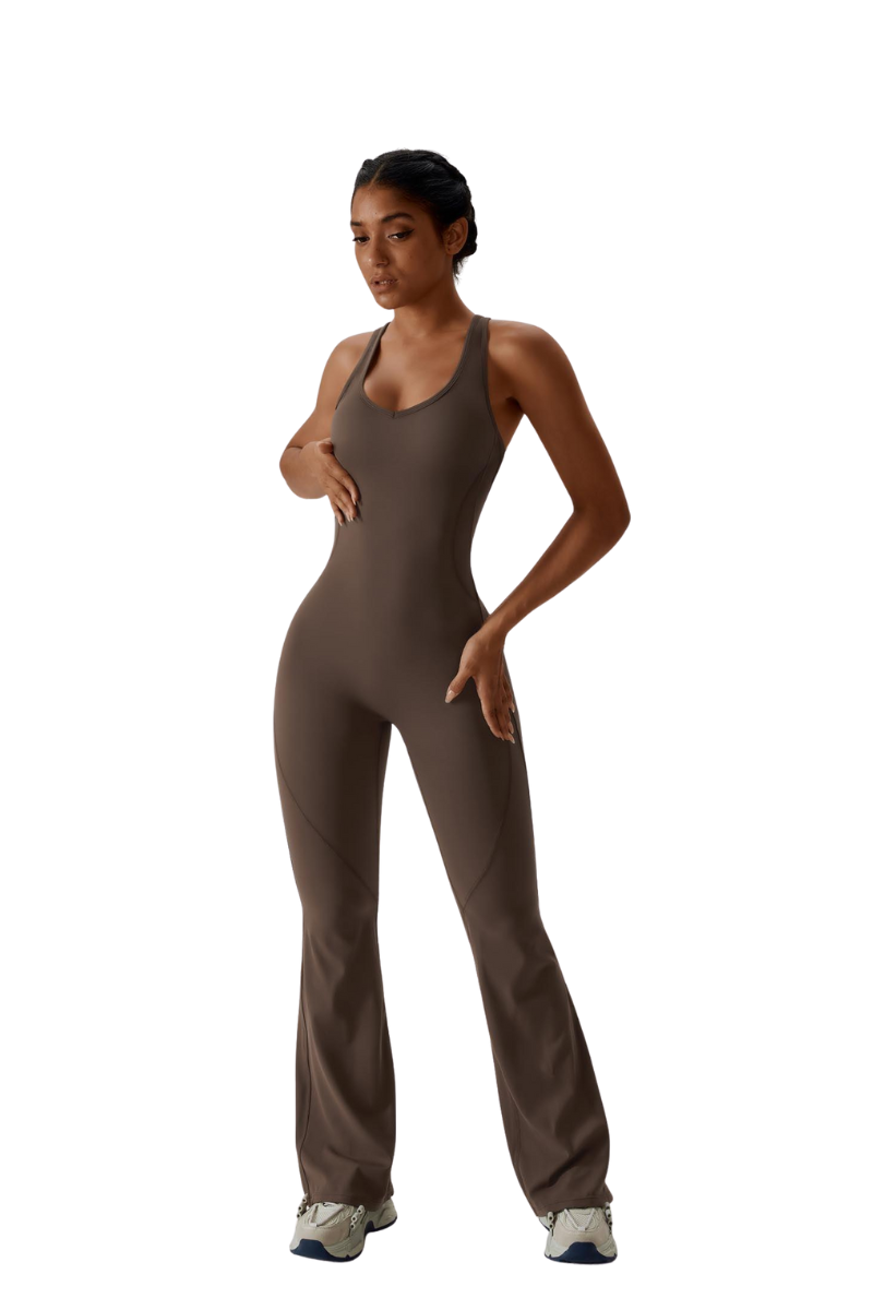 COMFIDELLE® Seamless Yoga Flared Jumpsuit