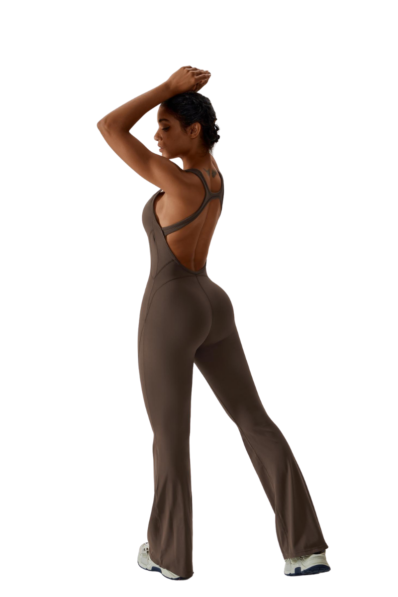 COMFIDELLE® Seamless Yoga Flared Jumpsuit