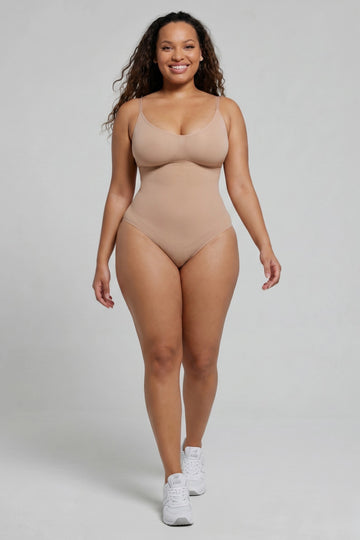 COCO Seamless Plunge Thong Bodysuit