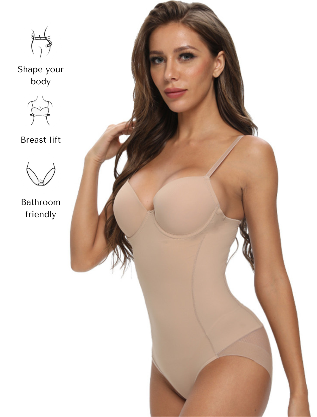 COMFIDELLE® Lace Underwire Shaping Bodysuit