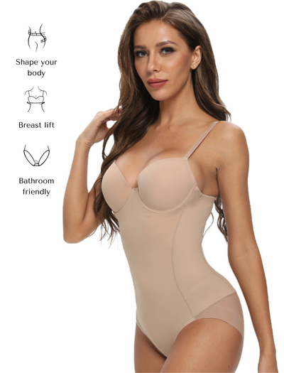 COMFIDELLE® Lace Underwire Shaping Bodysuit