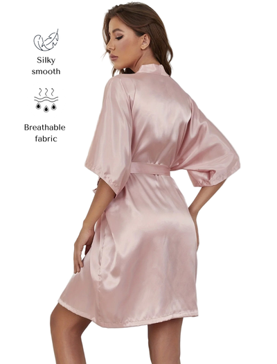 COMFIDELLE® Luxury Satin Kimono