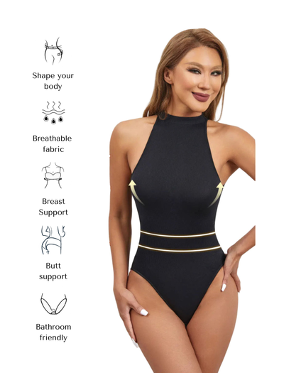 COMFIDELLE® Seamless Round-Neck Bodysuit