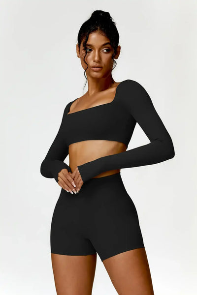 COMFIDELLE® Seamless Long-Sleeve Active Set