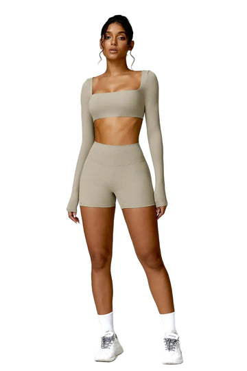COMFIDELLE® Seamless Long-Sleeve Active Set
