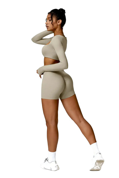 COMFIDELLE® Seamless Long-Sleeve Active Set