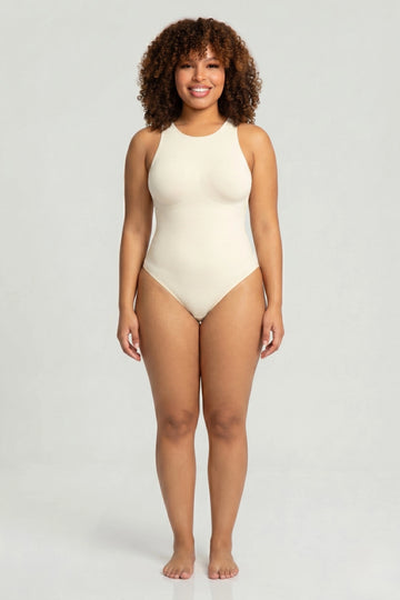 INDY Crew Neck Racerback Bodysuit