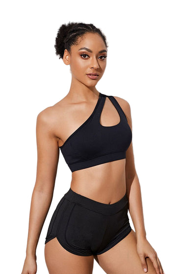 COMFIDELLE® One-Shoulder Sports Bra