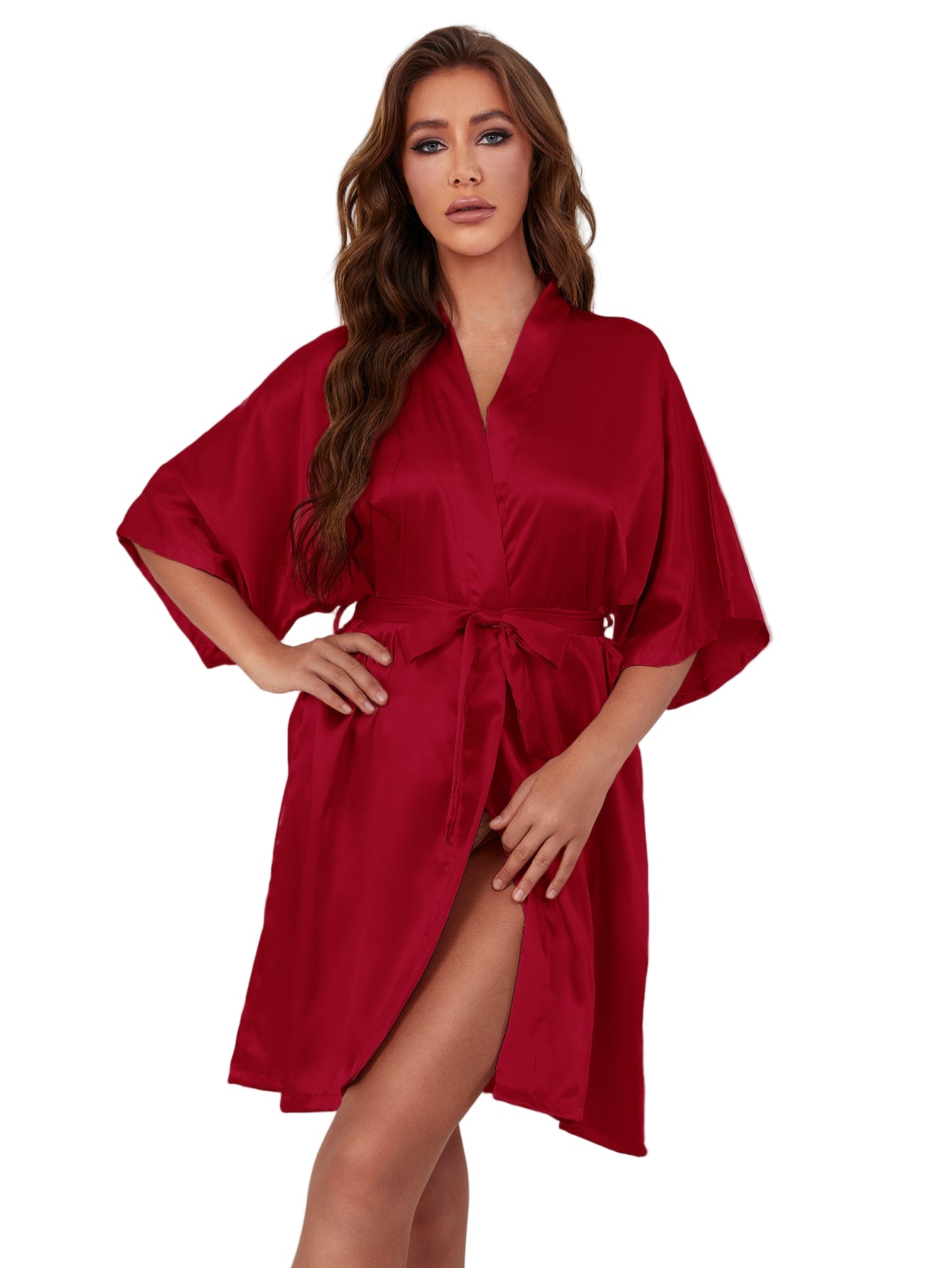 COMFIDELLE® Luxury Satin Kimono