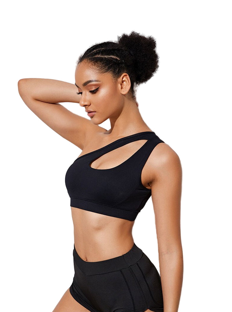 COMFIDELLE® One-Shoulder Sports Bra