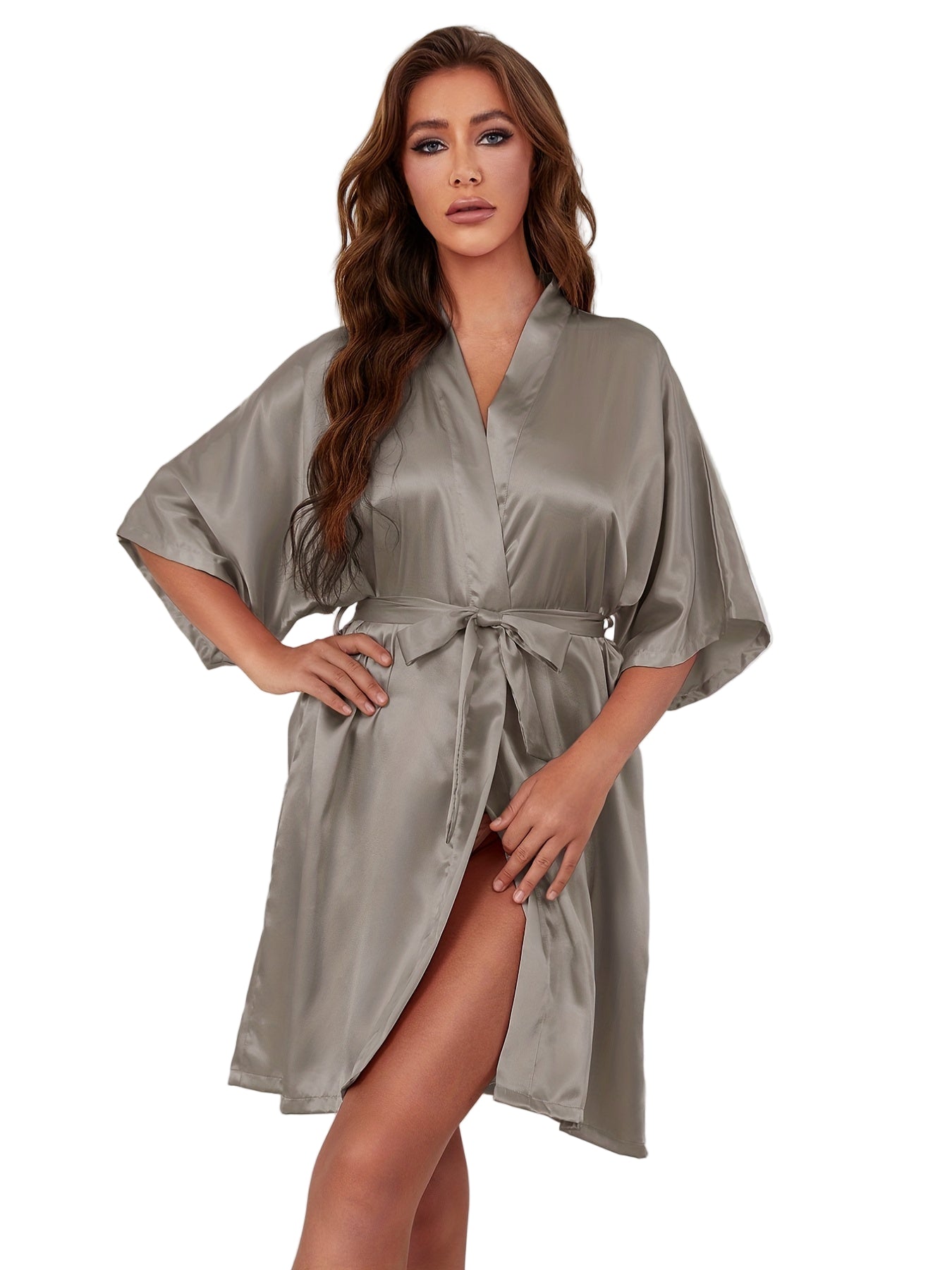 COMFIDELLE® Luxury Satin Kimono