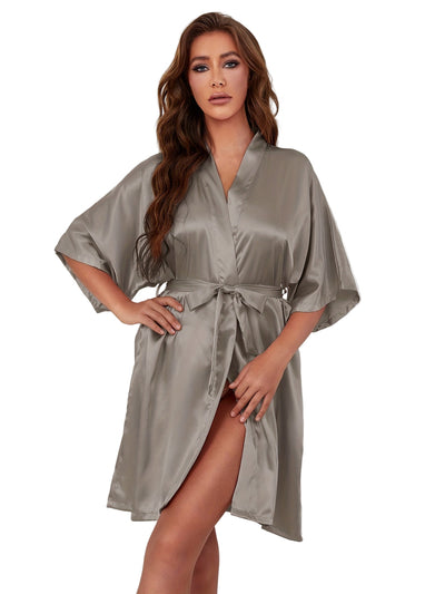 COMFIDELLE® Luxury Satin Kimono