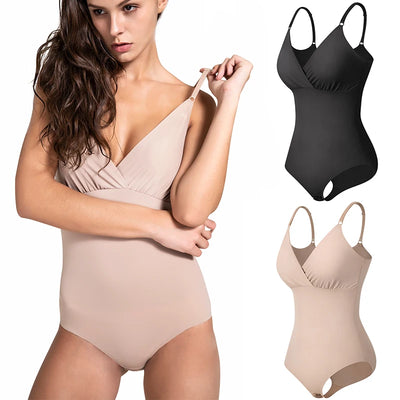 COMFIDELLE® Seamless Crossover Sculpting Bodysuit