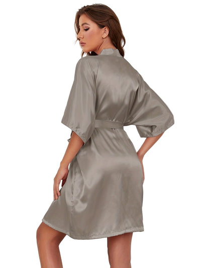 COMFIDELLE® Luxury Satin Kimono