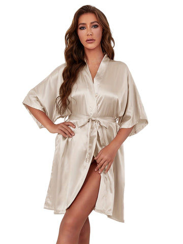 COMFIDELLE® Luxury Satin Kimono