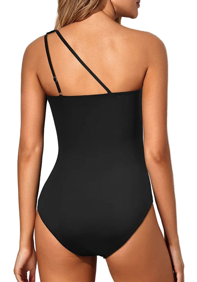 COMFIDELLE® One-Shoulder Sculpting Swimsuit