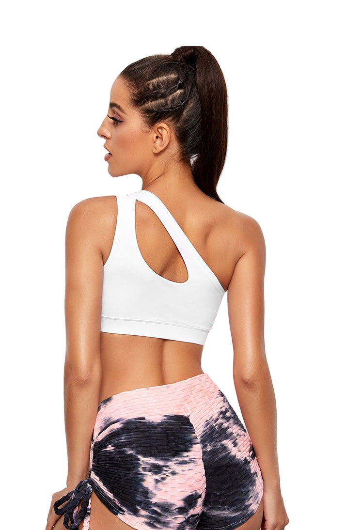 COMFIDELLE® One-Shoulder Sports Bra