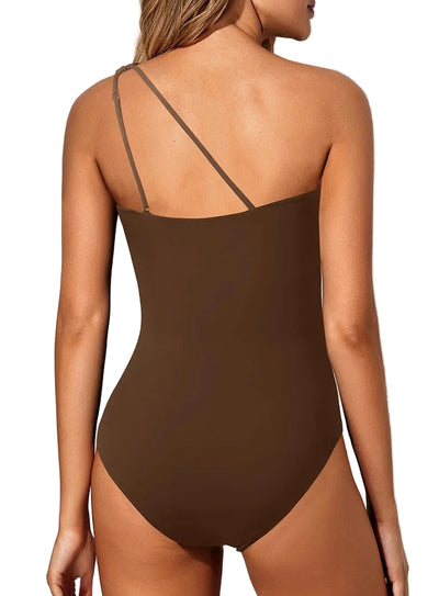 COMFIDELLE® One-Shoulder Sculpting Swimsuit