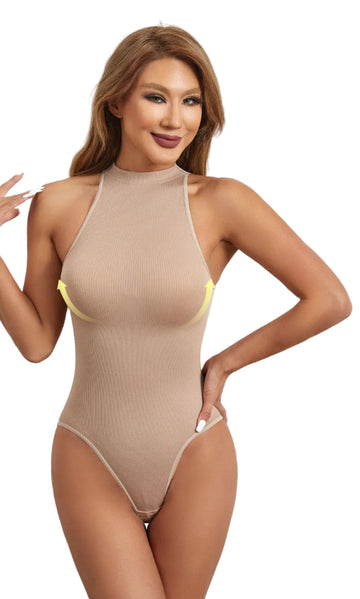 COMFIDELLE® Seamless Round-Neck Bodysuit