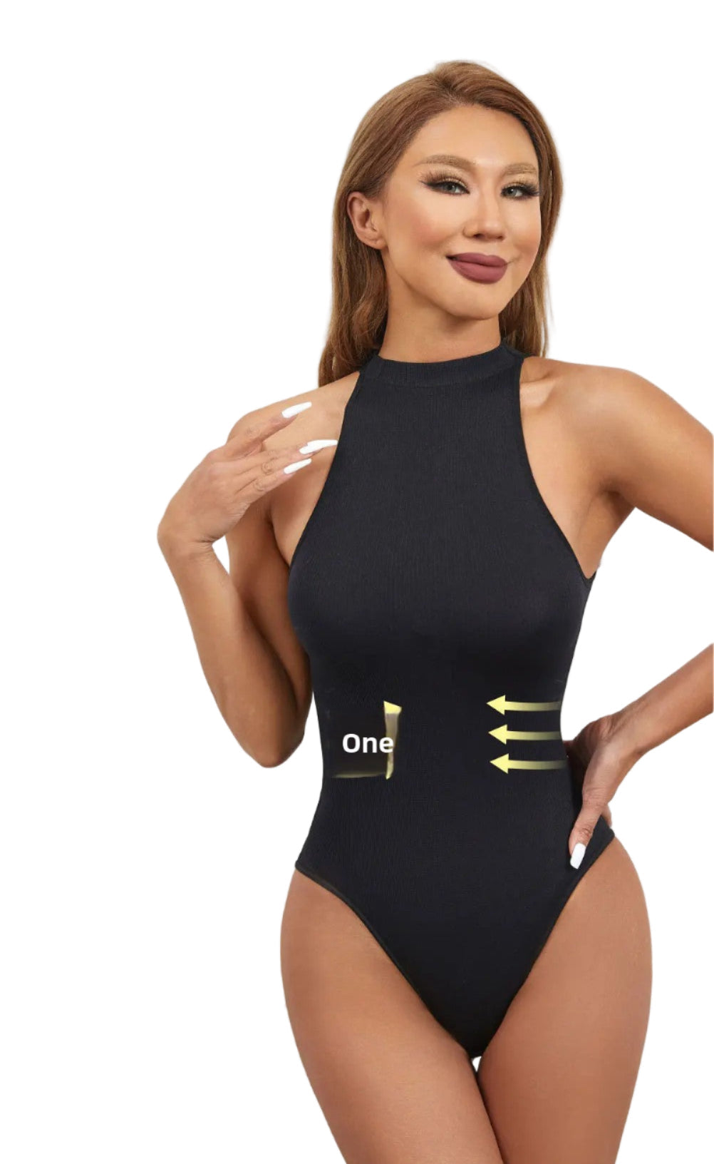 COMFIDELLE® Seamless Round-Neck Bodysuit