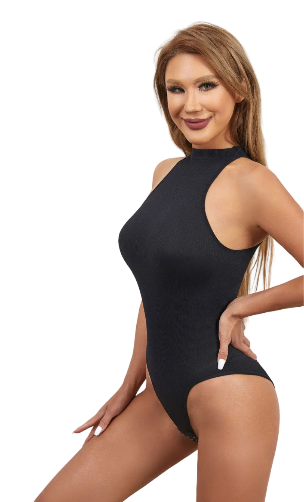 COMFIDELLE® Seamless Round-Neck Bodysuit