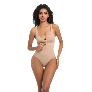 COMFIDELLE® Frontzip Seamless Bodysuit