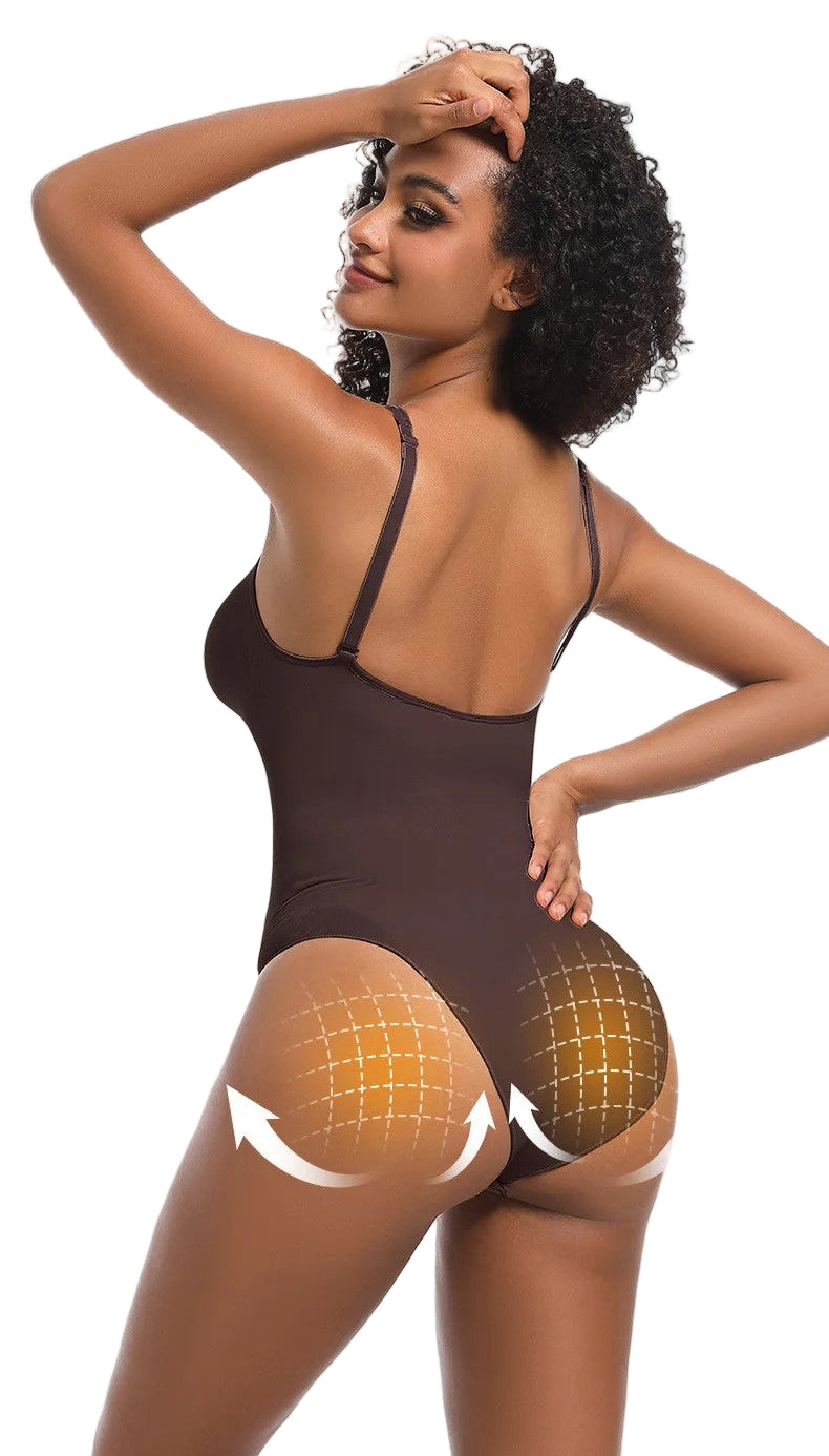 COMFIDELLE® Frontzip Seamless Bodysuit
